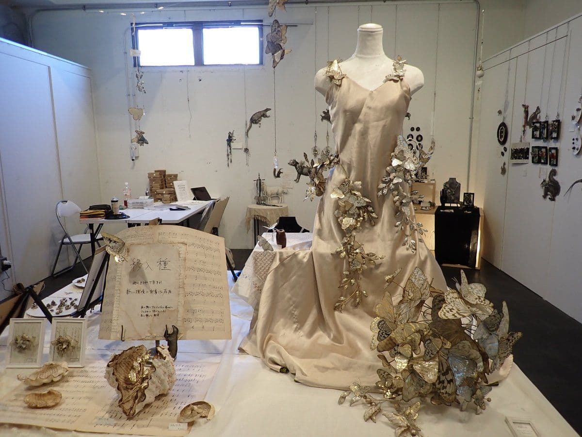 黒石友希「移入種」展示風景