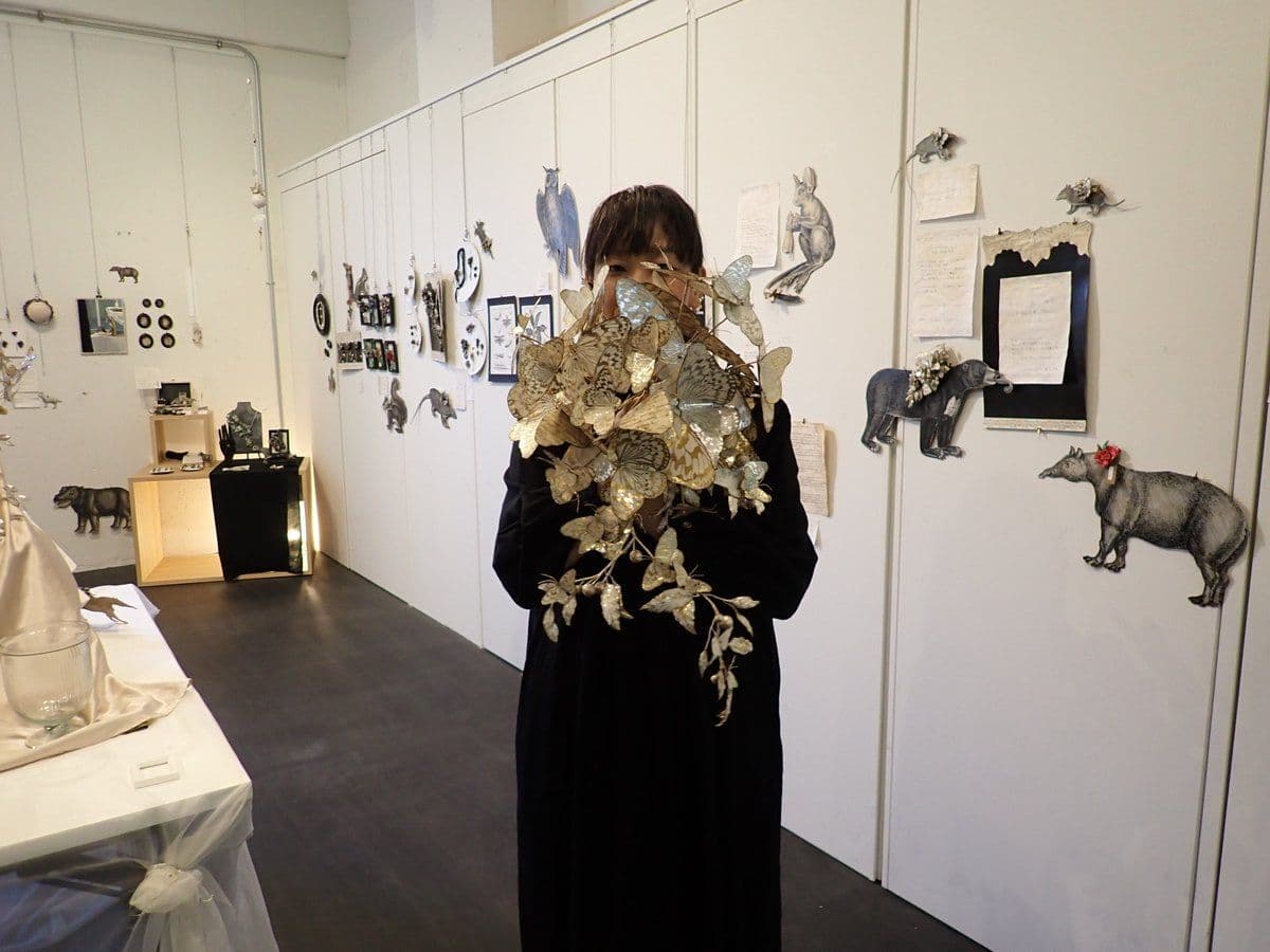 黒石友希「移入種」展示作品